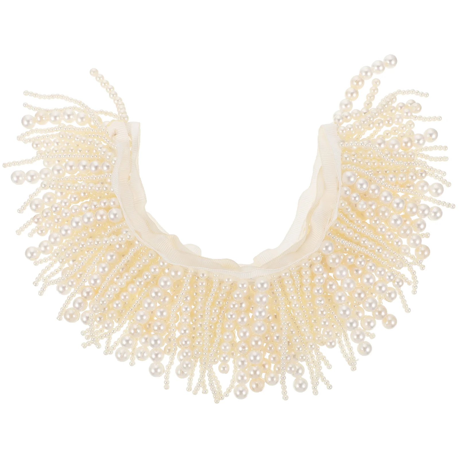 

Pearl Trim Clothing Ribbon Tassel Lace Decor Bow Sewing Trimming Fabric Fringe String Beltclothes Trims Wedding Craft Diy Hair