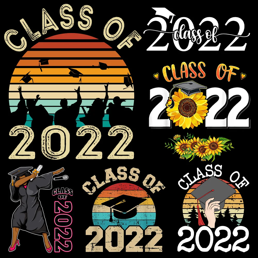 2022 патчи на выпускной для одежды термоклейкие пластыри перевязки