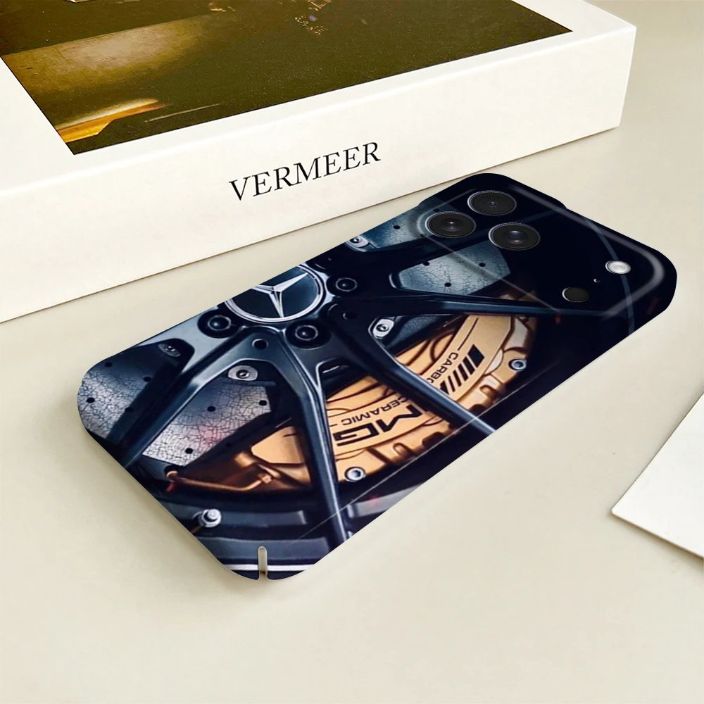 Фото Чехол A-AMG-ES для iPhone 17 16 15 14 13 12 11 E Plus Pro Max Mini M-MercedesES, глянцевый, HD, жесткий, с защитной пленкой №3