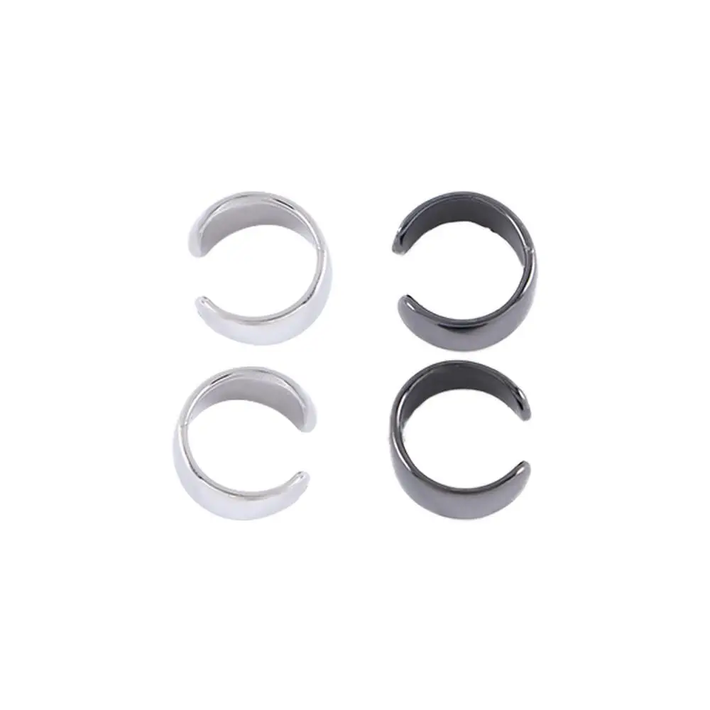 Корейские Серьги-клипсы В Форме Сердца Модные Унисекс Манжеты Для Ушей Из