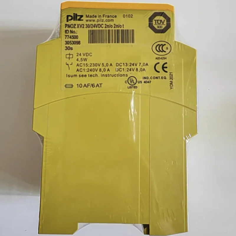 Пи лз 774500 Реле безопасности PNOZ XV2 30/24VDC 2n/o t Новое и оригинальное