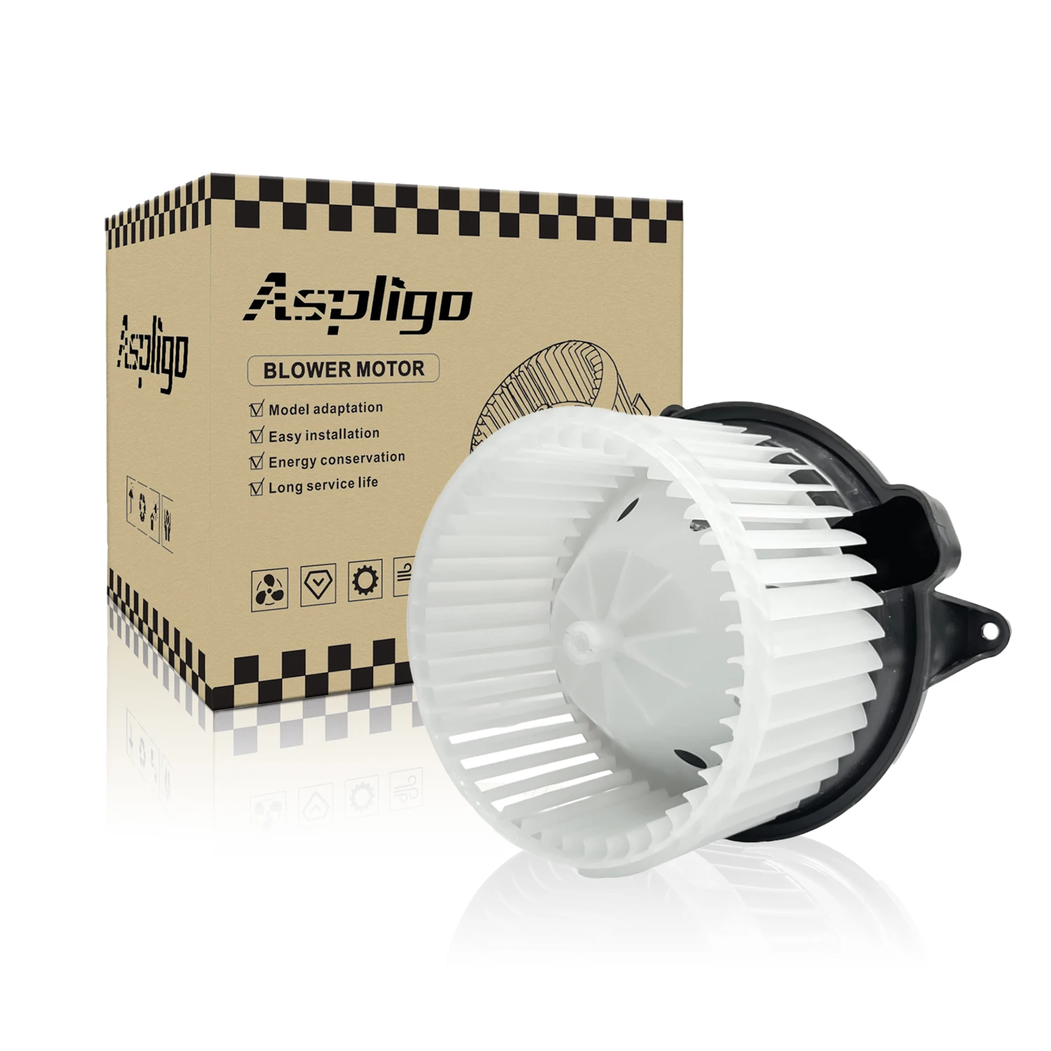 

Aspligo Air Conditioner AC Heater Blower Motor With Fan Cage For LEXUS RX450H/ For GMC SIERRA 1500 2500 3500/For HUMMER H2 2003
