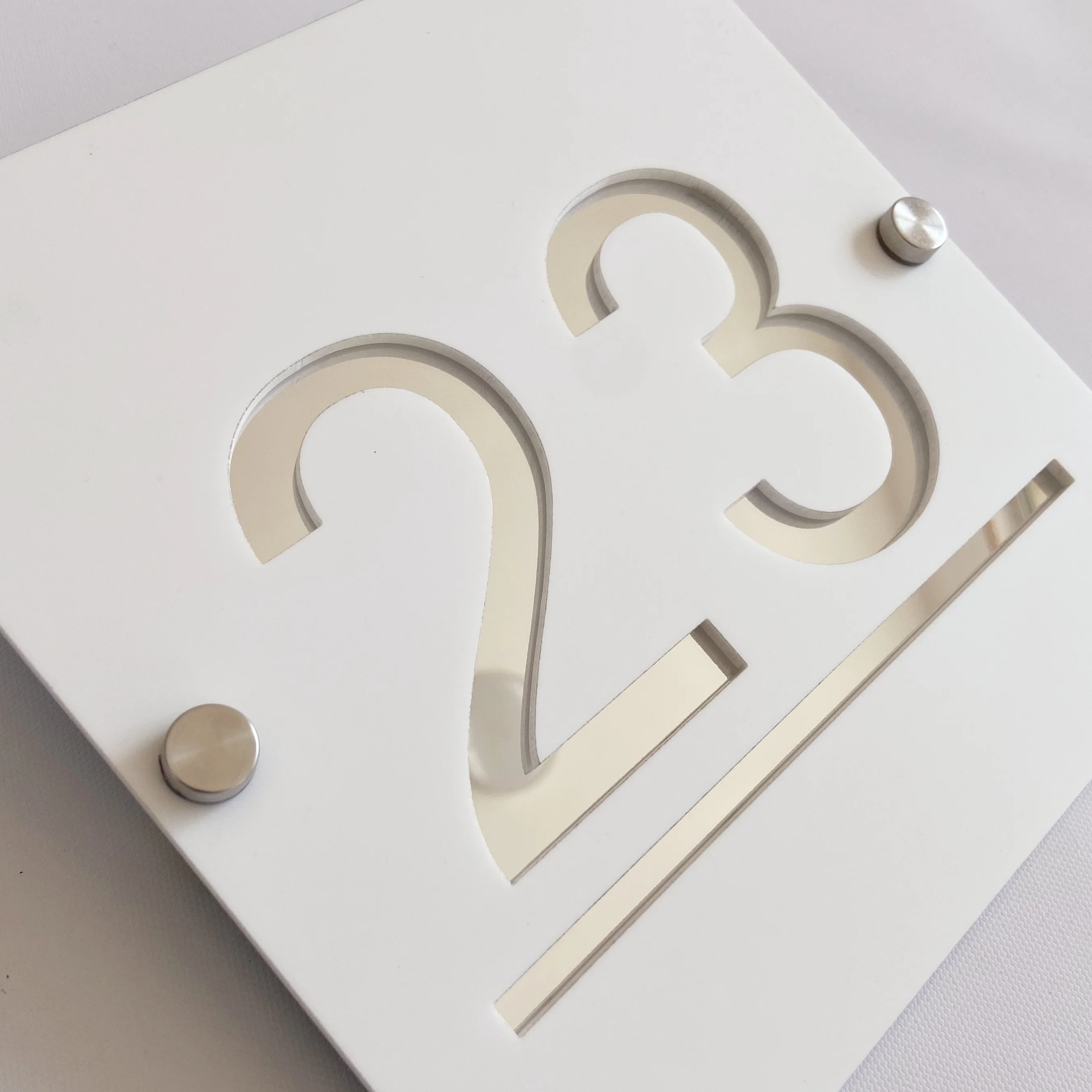 

Персонализированная лазерная резка, акриловая табличка с номером дома, уличный знак, адресная табличка с именем, 3D цифровая всепогодная для домашней дверной таблички