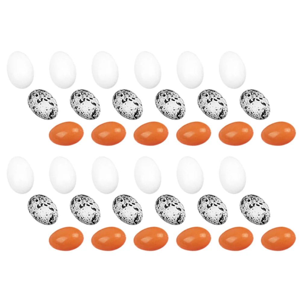 36 шт. DIY яйца конфетти имитация мини-игрушек миниатюрные модели микро пейзажная