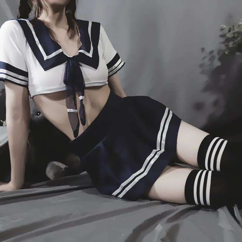 Школьные японские костюмы для девочек женское сексуальное белье