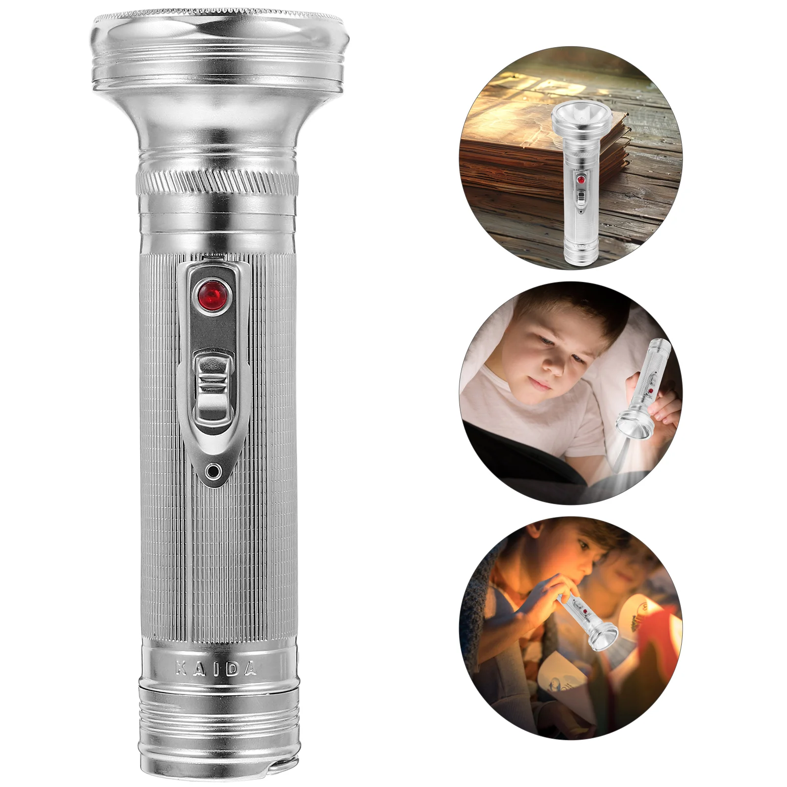 Винтажный сельский прожектор 70-х годов домашний декор бытовой алюминиевый