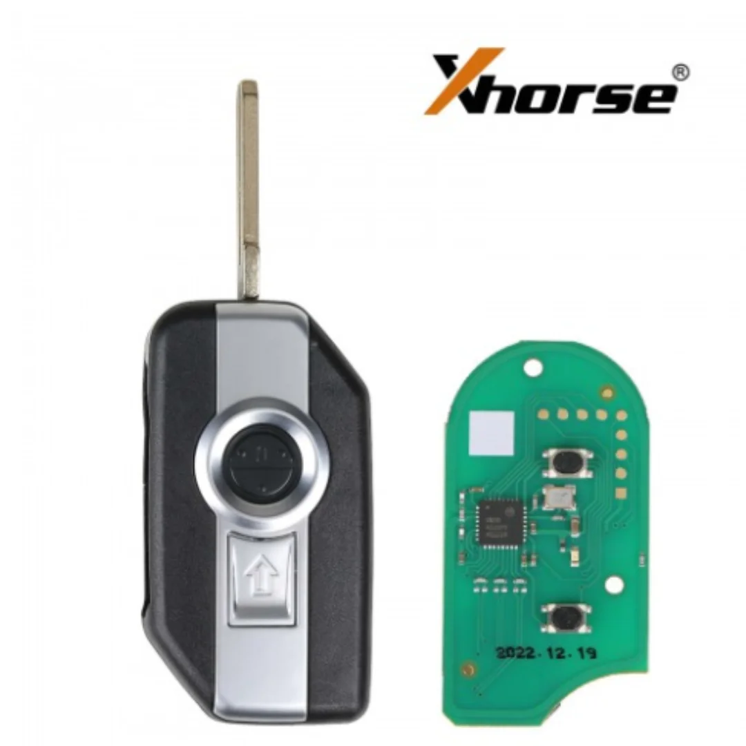 

2023 новейший Xhorse XSBM90GL XM38 BMW умный ключ для мотоцикла с чипом 8A, корпус с 2 кнопками