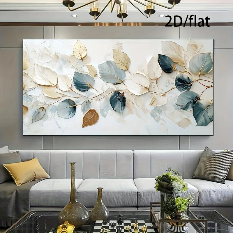 

Абстрактный цветочный постер на холсте