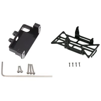 servo mount bracket with metal battery tray holder bracket frame for axial scx24 90081 axi00001 124 rc crawler car