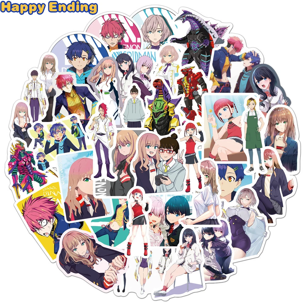 

10/30/50Pcs SSSS.DYNAZENON Japanese Anime Labe Waterproof Stickers For Helmet Luggage Computer Water cup Skateboard Car Bicycle