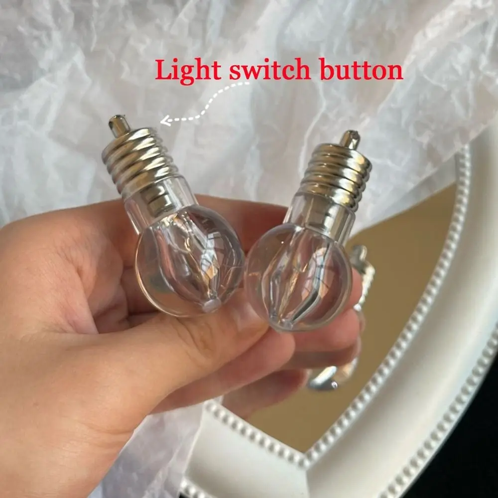 

Simulated Bulb With Electric Korean Style Headwear Luminous Bulb Hairpin Female Hair Accessories Glowing Hair Clip