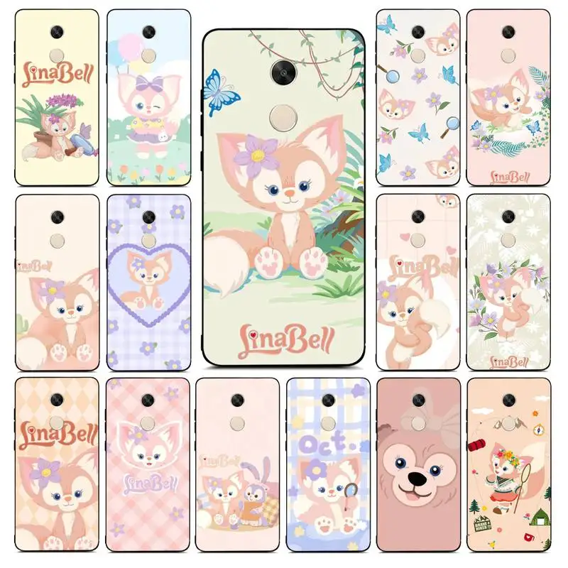 

Disney LinaBell Phone Case for Redmi Note 8 7 9 4 6 pro max T X 5A 3 10 lite pro