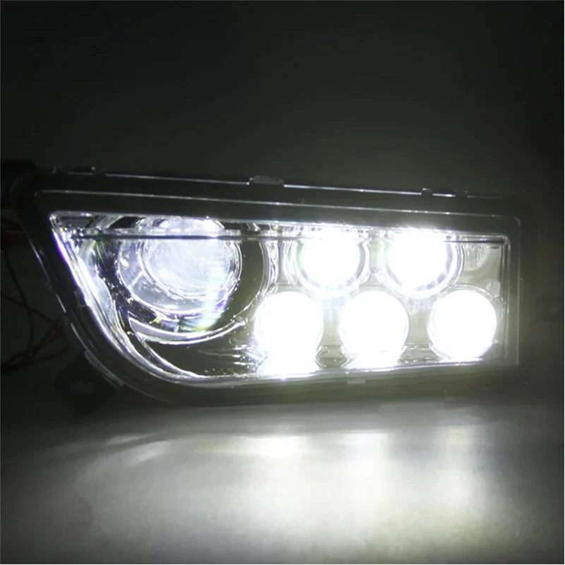 Фото Пара светодиодных фар RZR 30W, передние светодиодные фары, совместимые с Polaris General, RZR XP Turbo/S S 1000 S 900 2014-2022 №5
