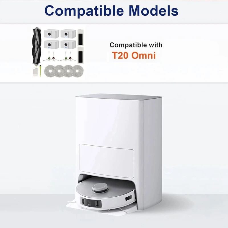 Запчасти для робота-пылесоса ECOVACS DEEBOT T20 Omni основная боковая щетка Hepa фильтр