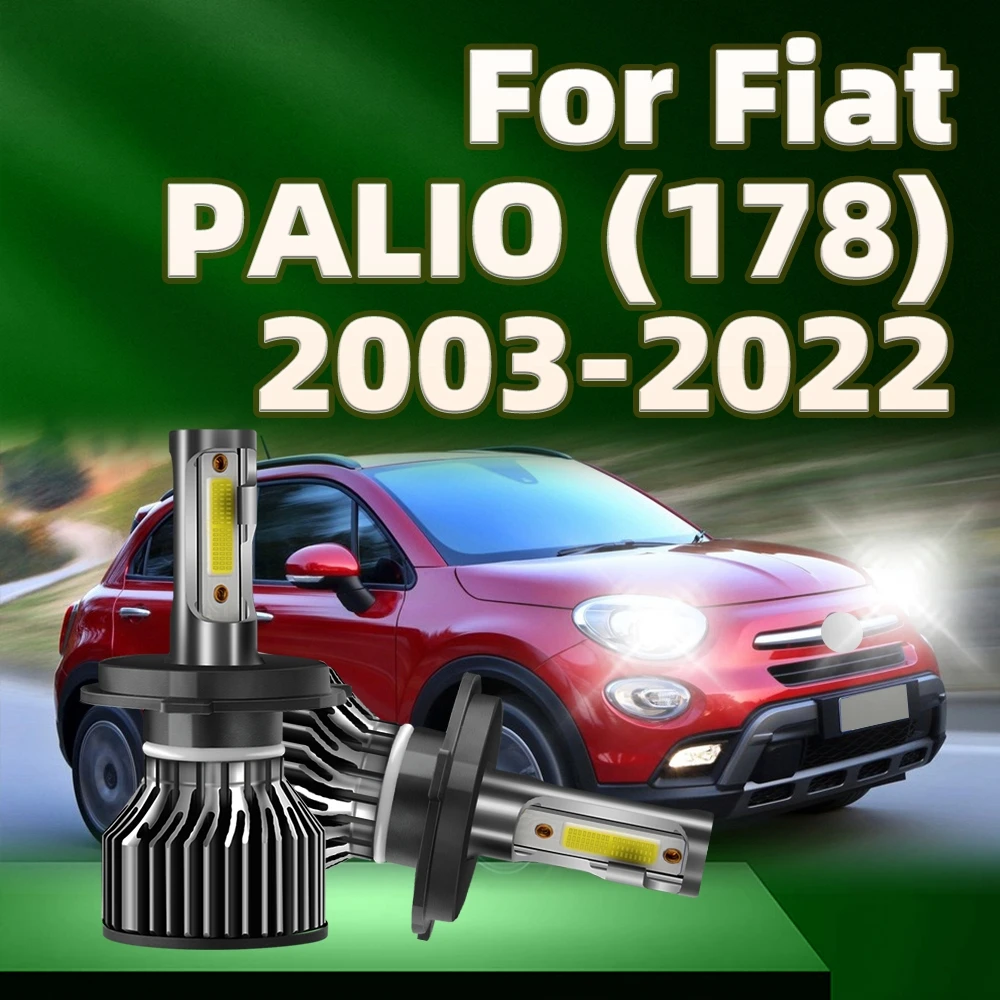 

2 шт., 178 лм, автомобильная фара H4, фотолампа для Fiat PALIO (2003), 2004, 2005, 2006, 2007, 2008, 2009, 2010, 2011, 2012, 2013, 2014, 2022-