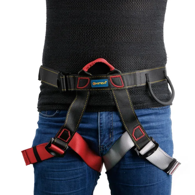 Y1UC Fall Arrest Safety Rock Climbing Tree Rappelling Harness for SEAT Belt Outdoor 3