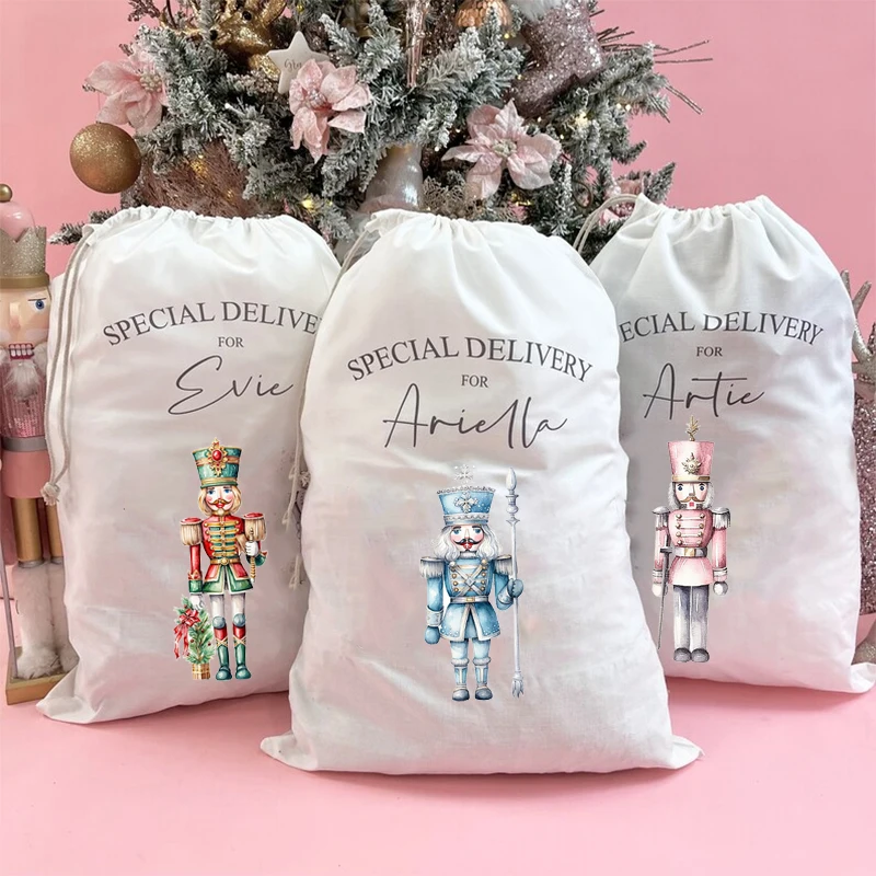 Персонализированный гайковёр Санта-мешок Счастливого Рождества фотография