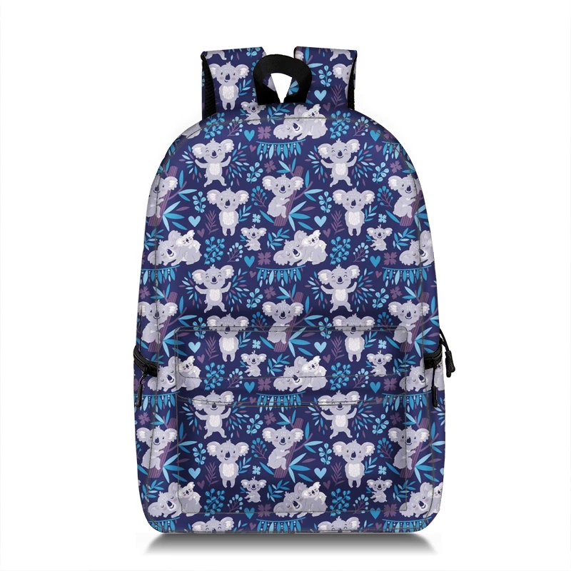 

Kawaii Koala Bear Print Backpack for Teenager Boys Girls Daypack Children School Bags Women Rucksack for Travel Kids Book Bag