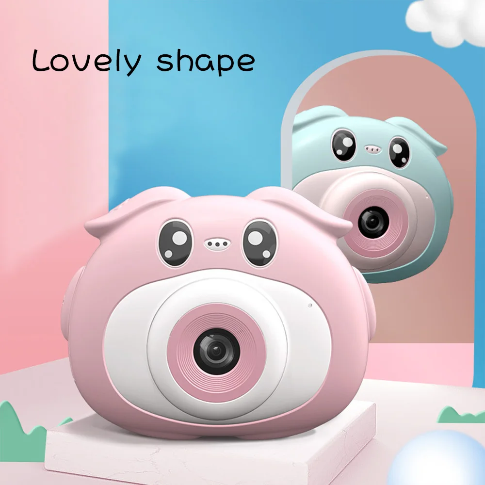 

Детская камера Minibear цифровая игрушечная камера s Водонепроницаемая образовательная фотокамера для селфи с двумя объективами подарок Спорт...