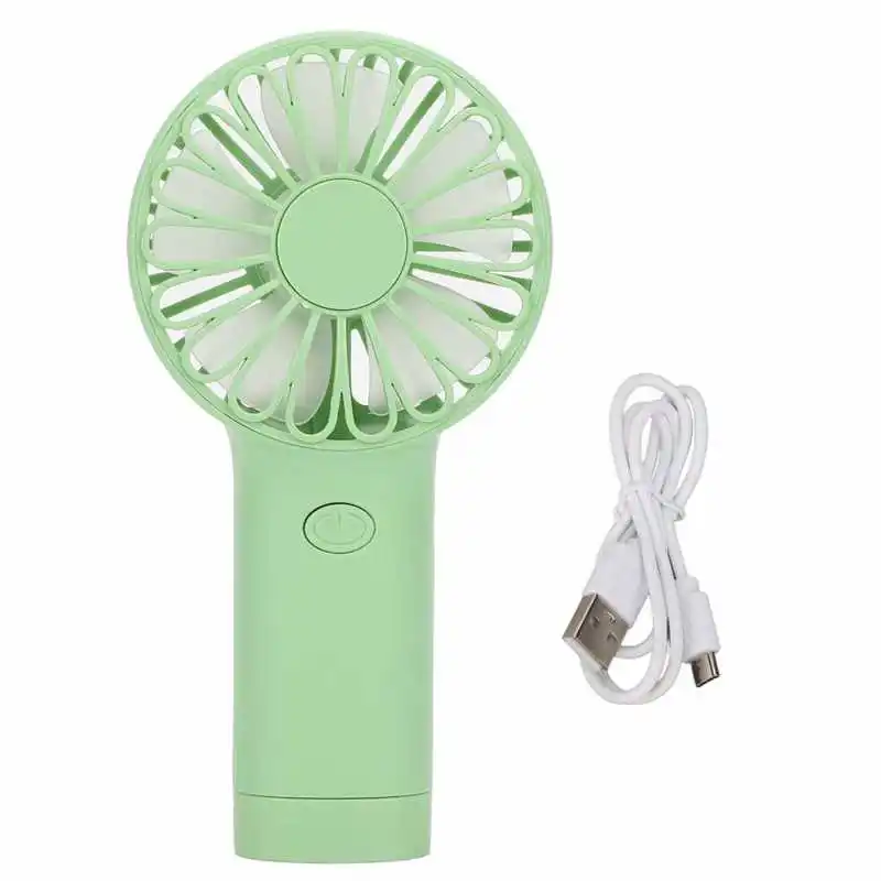 

Small Fan Handheld Fan Green for Office for Travel