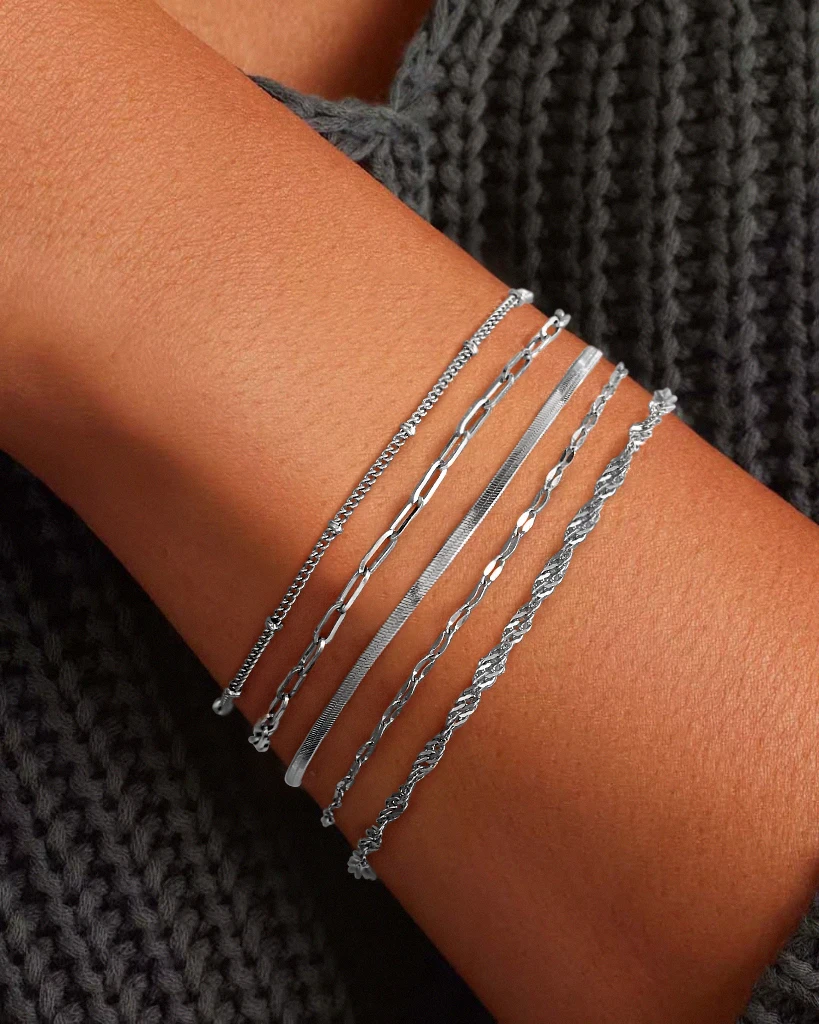 Badu водонепроницаемый изысканный браслет из 14-каратного золота для женщин не