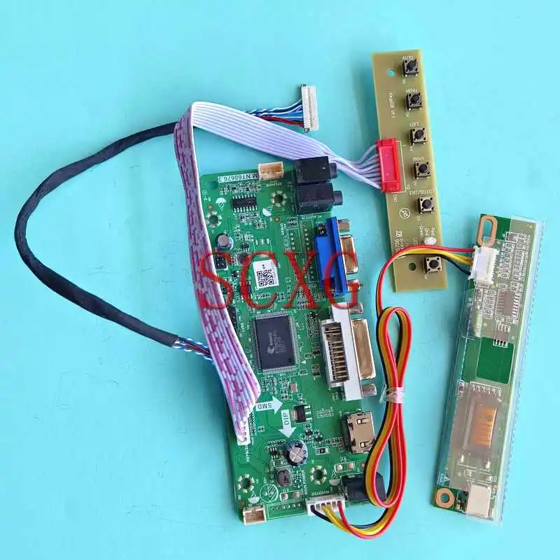 

Комплект платы контроллера экрана ноутбука B133EW01 LTN133AT07 LTN133AT08, LVDS 20 Pin 1280*800 13,3 "1-CCFL HDMI-совместимый VGA DVI