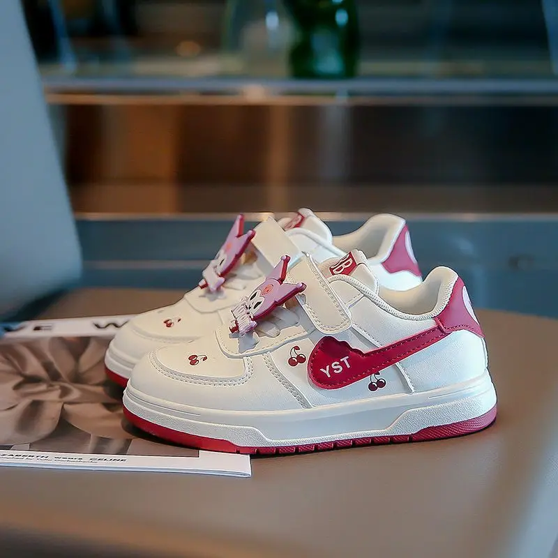 Новые женские теннисные туфли Kawaii Мультфильм Kuromi повседневная обувь для доски