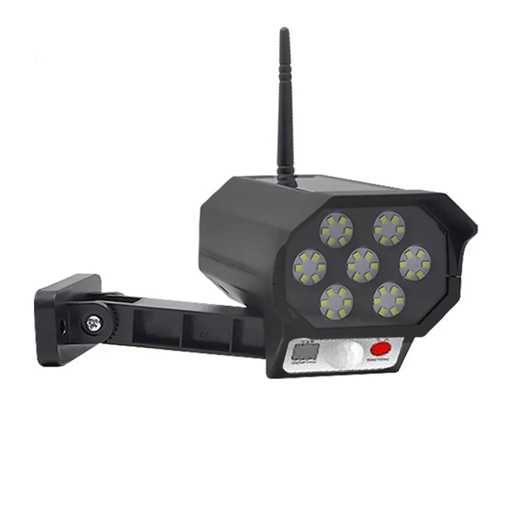 Outdoor LED Solar Wall Light PIR Sensor simulation camera Floodlight waterproof Street light for Garden Décor Security lights