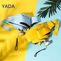 yada 5 folding mini pocket parapluie portable for travel rain and sun umbrellas parasol for women uv small umbrella ys220018