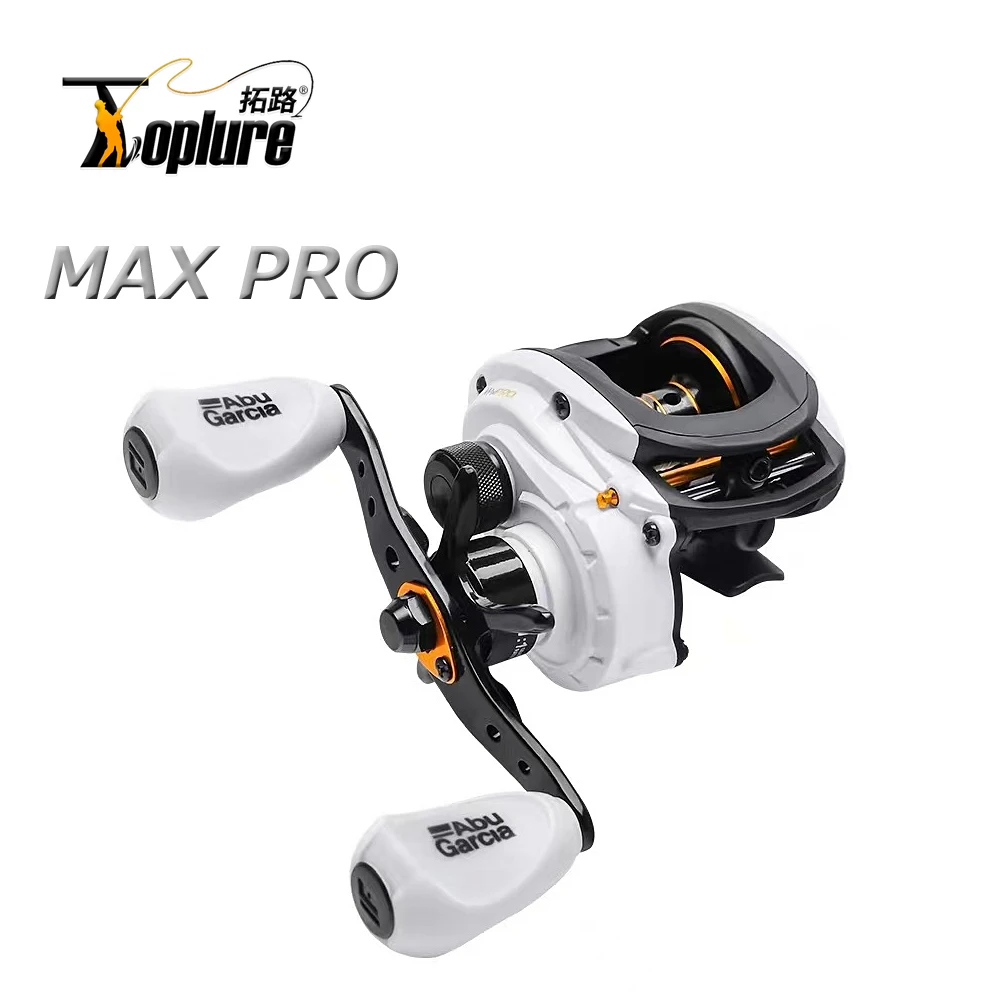 

ABU GARCIA Original 2022 Max4 Pro Рыболовная катушка для заброса приманки 7 + 1 шарикоподшипник 7.1 передаточное число 6,8 кг Тяговое усилие 28 передач MagTrax™Система разрыва