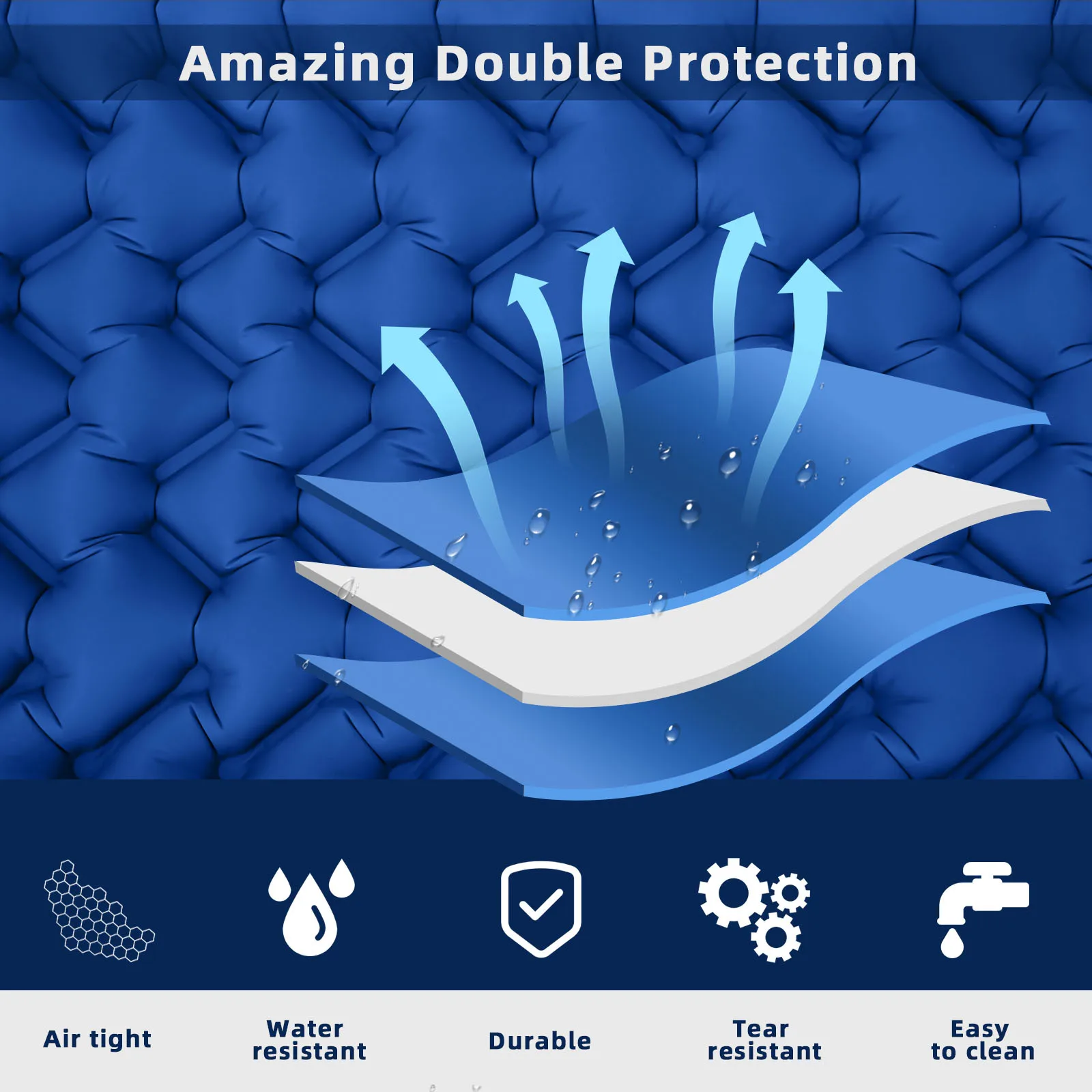 Надувная подушка для сна на открытом воздухе с подушками раньше переноски