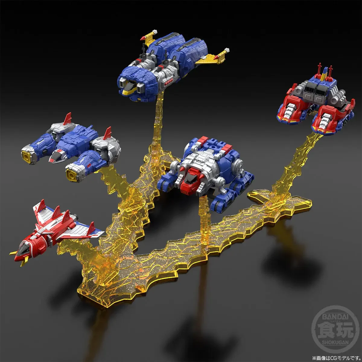 Фото В наличии BANDAI SMP PB LIMITED Суперэлектромагнитная машина Voltes V Voltes V Legacy Let's Volt In! Аниме Фигурка Модель Игрушки №4