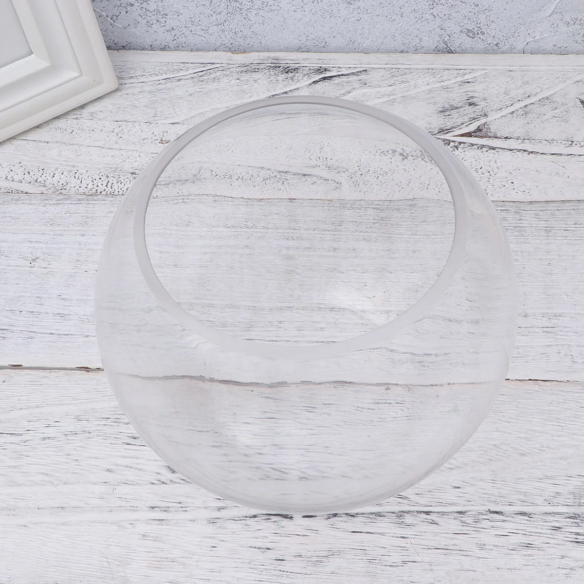 Круглый стеклянный шар для аквариума 20 см экологическая миска рыбы Террариум