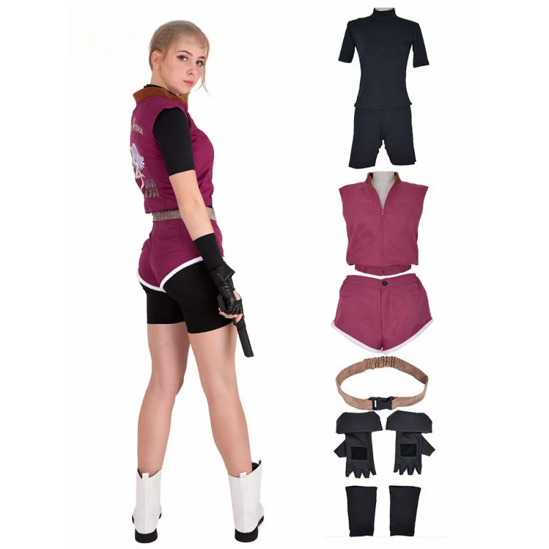 

Women's Claire Cosplay Outdo Vest Shorts for Women Halloween Cosplay costume
