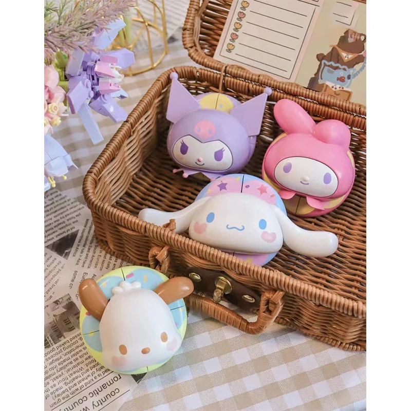 

2023 Sanrio Series Kuromi Cinnamaroll My Melody Purin Refrigerator Sticker Magnet Decoration Funny Cute DIY Colorful Accessories