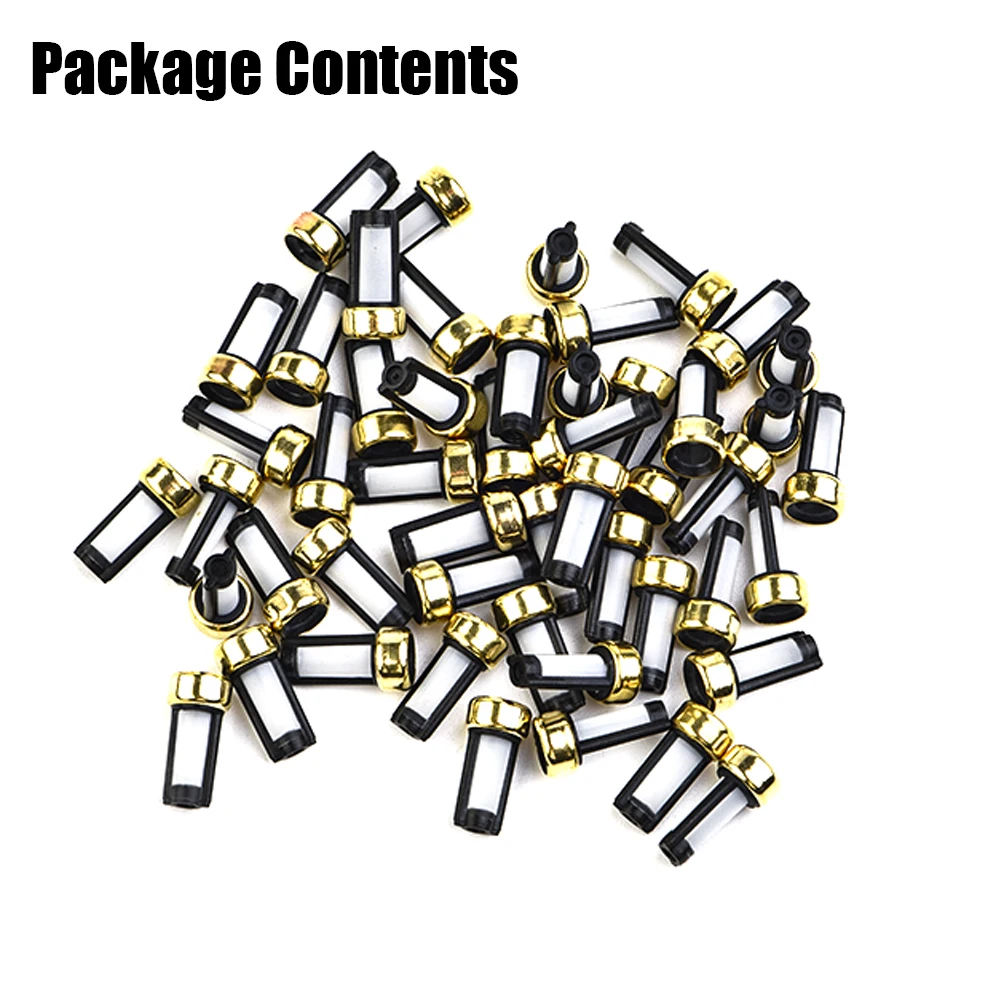

50pcs Filter 6*3*12mm Accessary Basket Fit Fuel Injector Micro Parts Repair Kits Trim Hot ​high Quality Durable