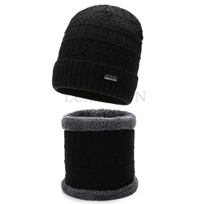 

Winter Warm Knit Hats New Fashion Unisex Adult Windproof Ski Caps with Removable Glasses Thicken Sports Multi-function Caps