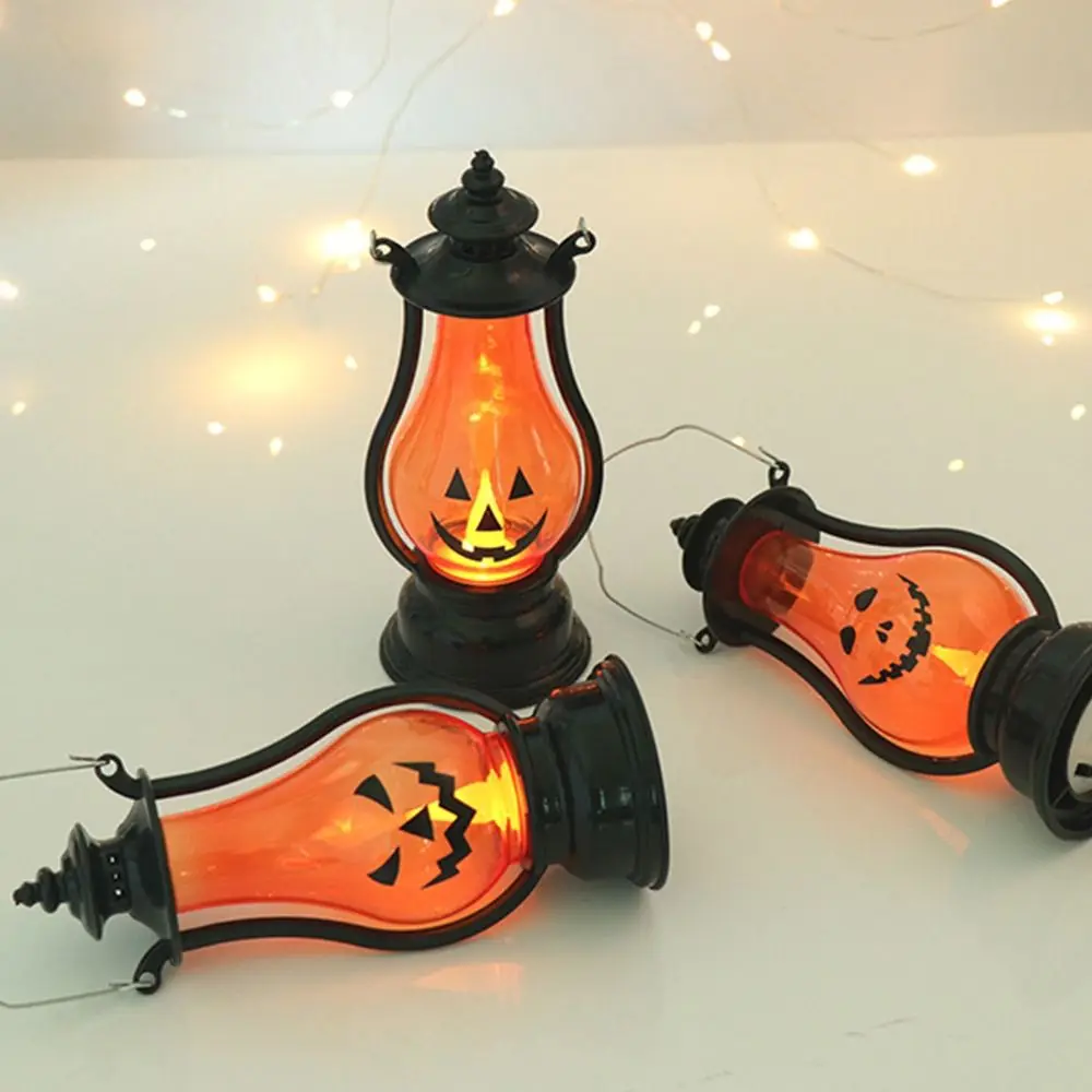 Светодиодный тыквенный фонарь Halloween