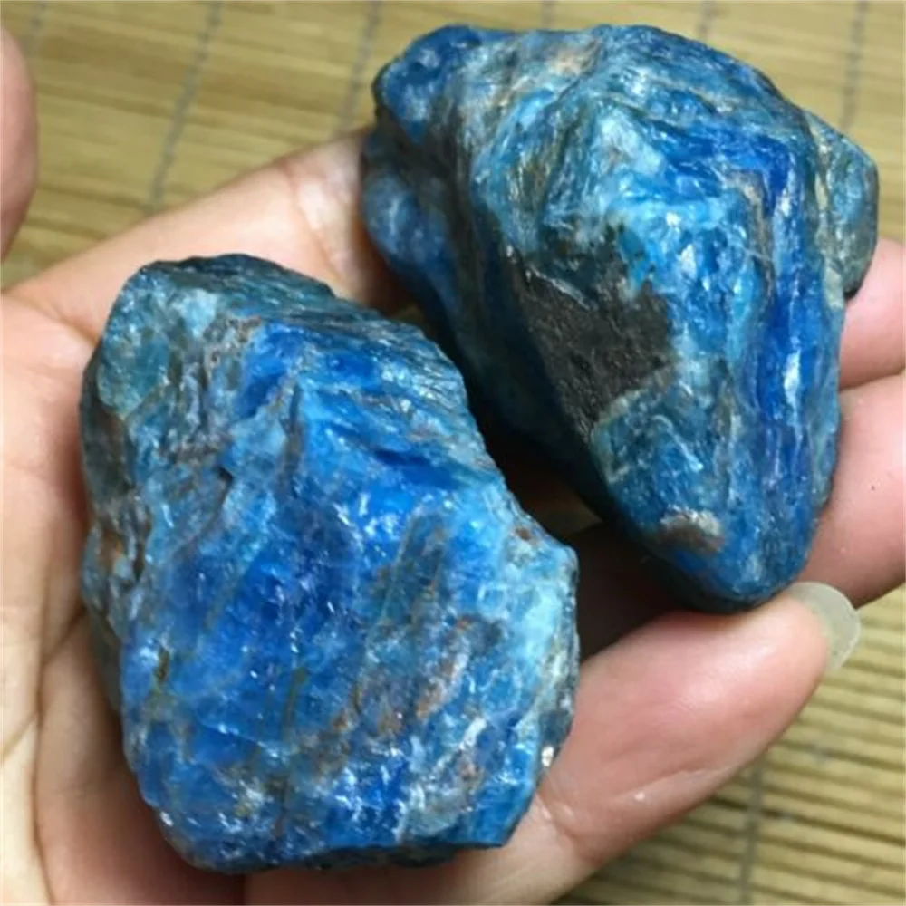 

Natural Blue Phosphorus Ash Rough Ore Crystal Energy Healing Home Office Decoration Mineral Reiki Ornaments