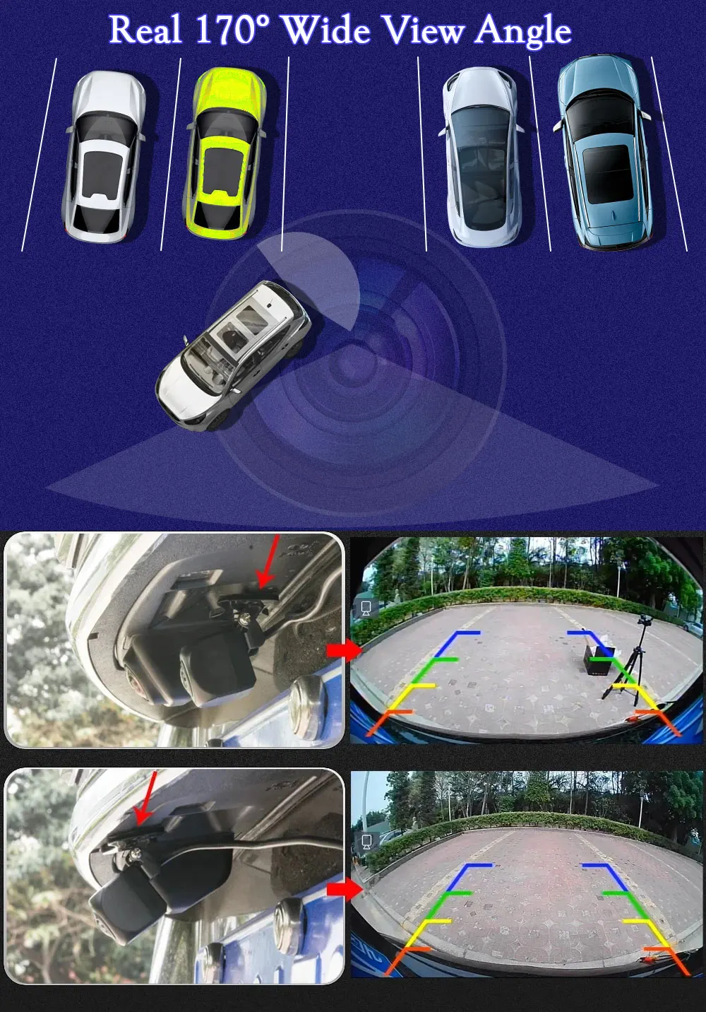 Камера заднего вида для автомобилей Mercedes Benz M class W164 1080 170 2005 2006 2007 2008