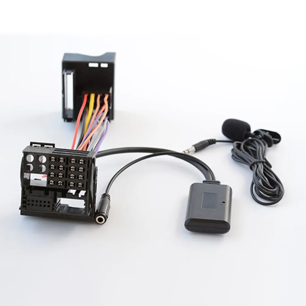 

1set Bluetooth Aux-In Audio 150cm Cable Harness Adapter Duable & Microphone For Ford Mondeo Focus Vehicle Electronics