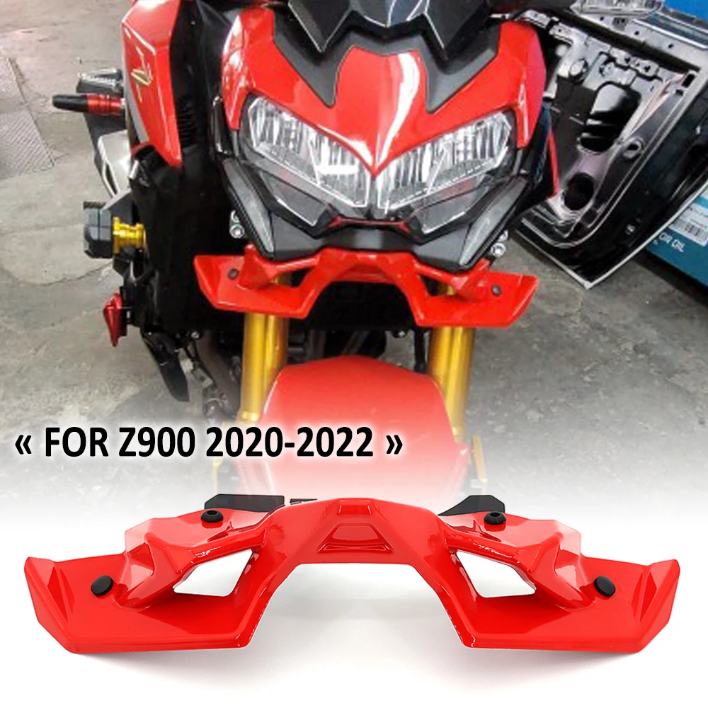 

Motorcycle Downforce Naked Front Frontal Spoilers Winglet Aerodynamic Wing Spoiler Kit For Kawasaki Z900 Z 900 2020 2021 2022