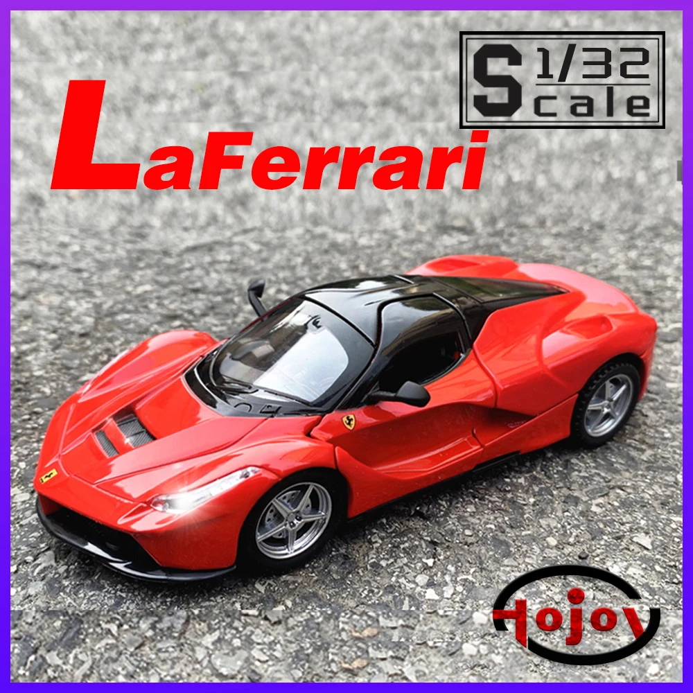 

Scale 1/32 LaFerrari Supercar Metal Diecast Alloy Toys Cars Model For Boys Children Kids Gift Vehicles Hobbies Collection