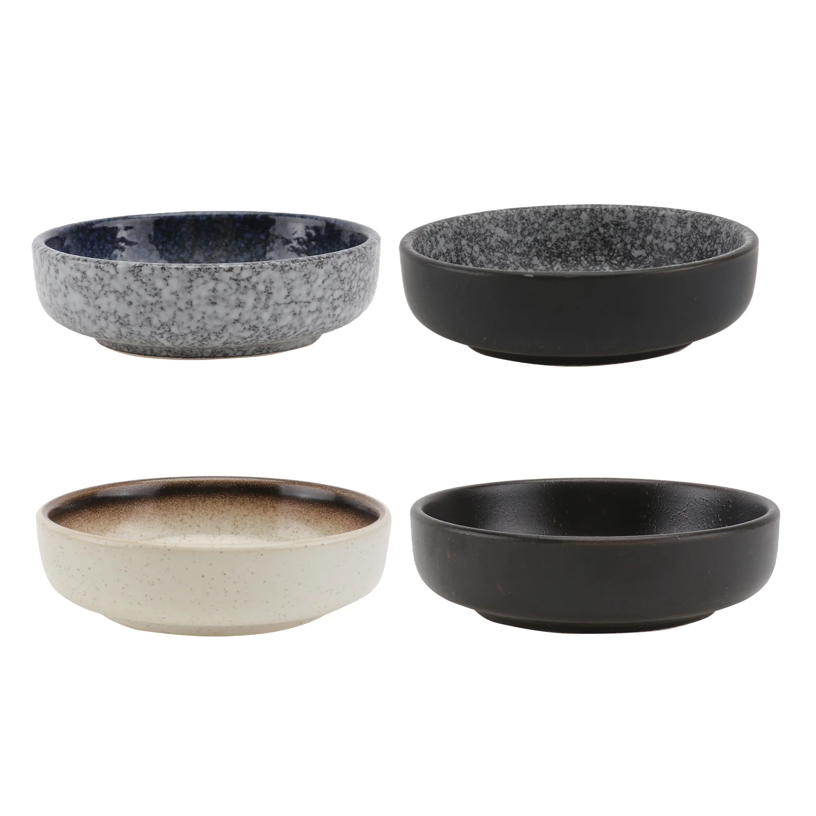 

Dish Bowl Dipping Bowls Sauce Seasoning Dip Plate Small Ceramic Serving Wasabi Snack Cups Mustard Vinegar Condiment Soy