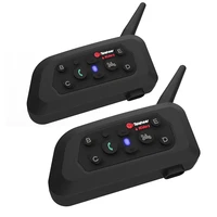 teleheer v6 pro bluetooth intercom headset with 1200m bt interphone communicator motorcycle helmet walkie talkie teleheer v6pro