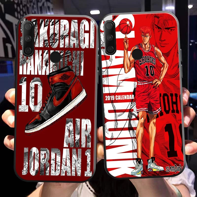 

SLAM DUNK Sakuragi Hanamichi For Huawei Honor 10X 9X Pro Lite Phone Case For Honor 8X Soft TPU Coque Silicone Cover Carcasa