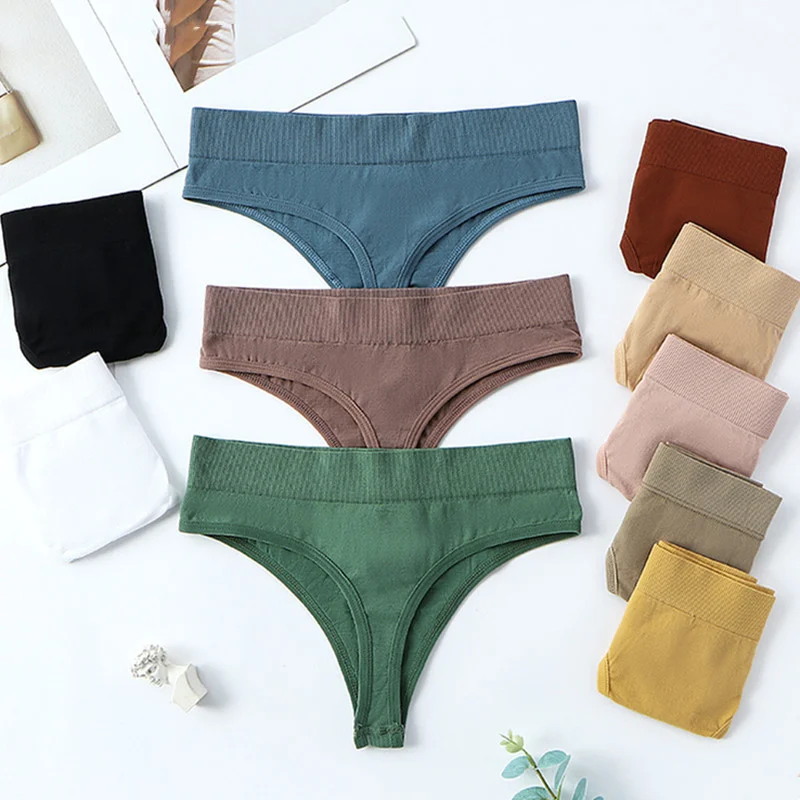 Women Seamless Bra Set Female Underwear Set Sexy Thong Low Waist Panties Wire Free Bra Sexy Lingerie Cotton Bra And Panty Set