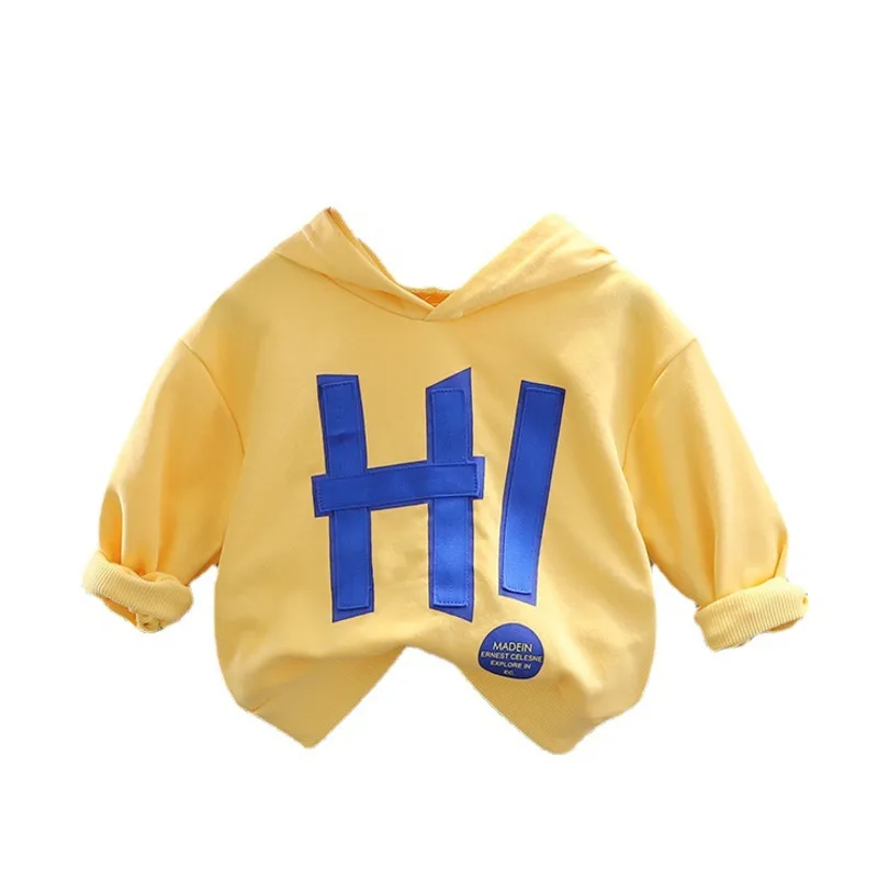 

Spring Autumn Fashion Baby Clothes Children Boys Girls Casual Hoodies Toddler Cotton Costume Infant Sweatshirts Kids Sportswear