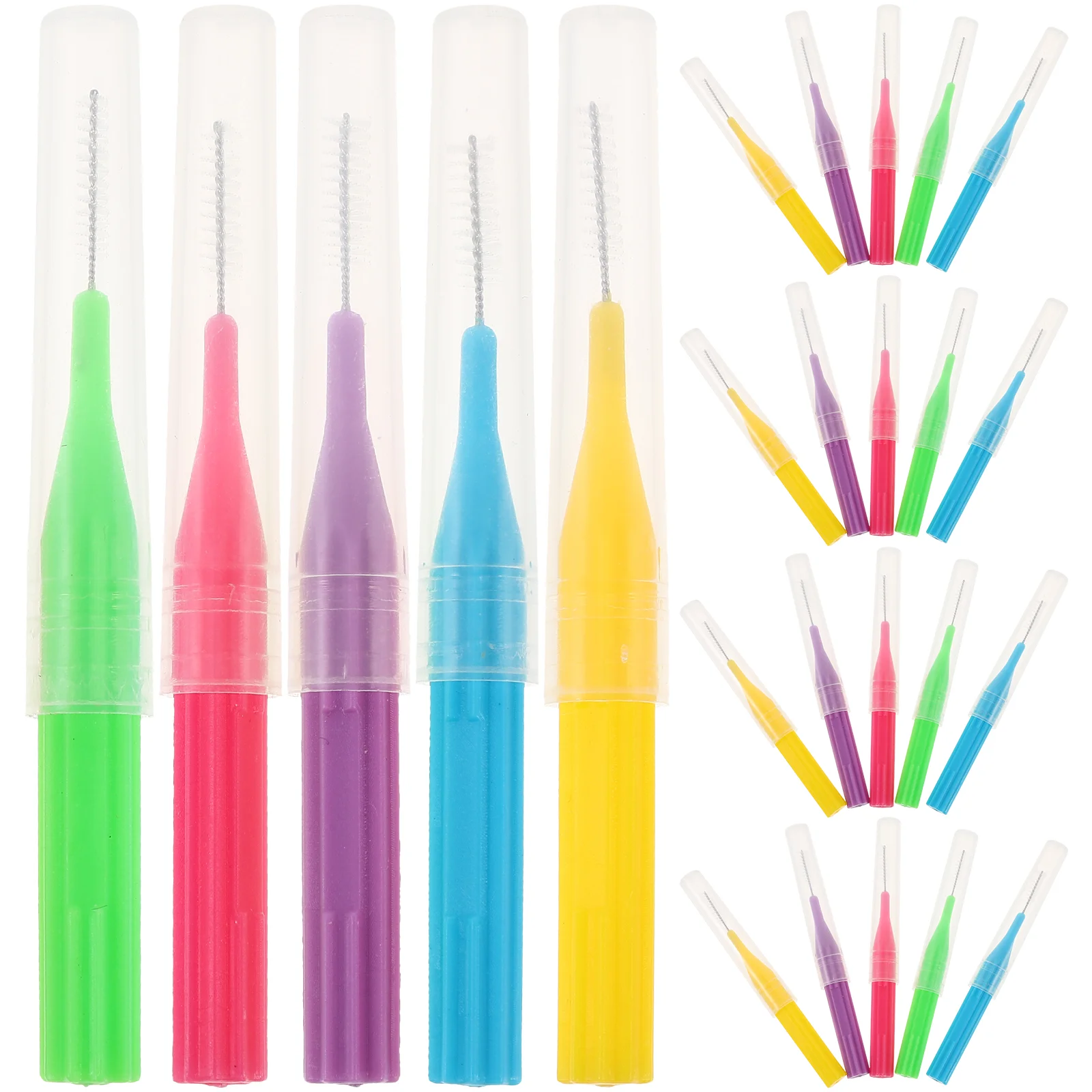 

Braces Brush Interdental Brushes Teeth Cleaning Hygiene Flosser Cleaners Kit Gum Picks Tooth