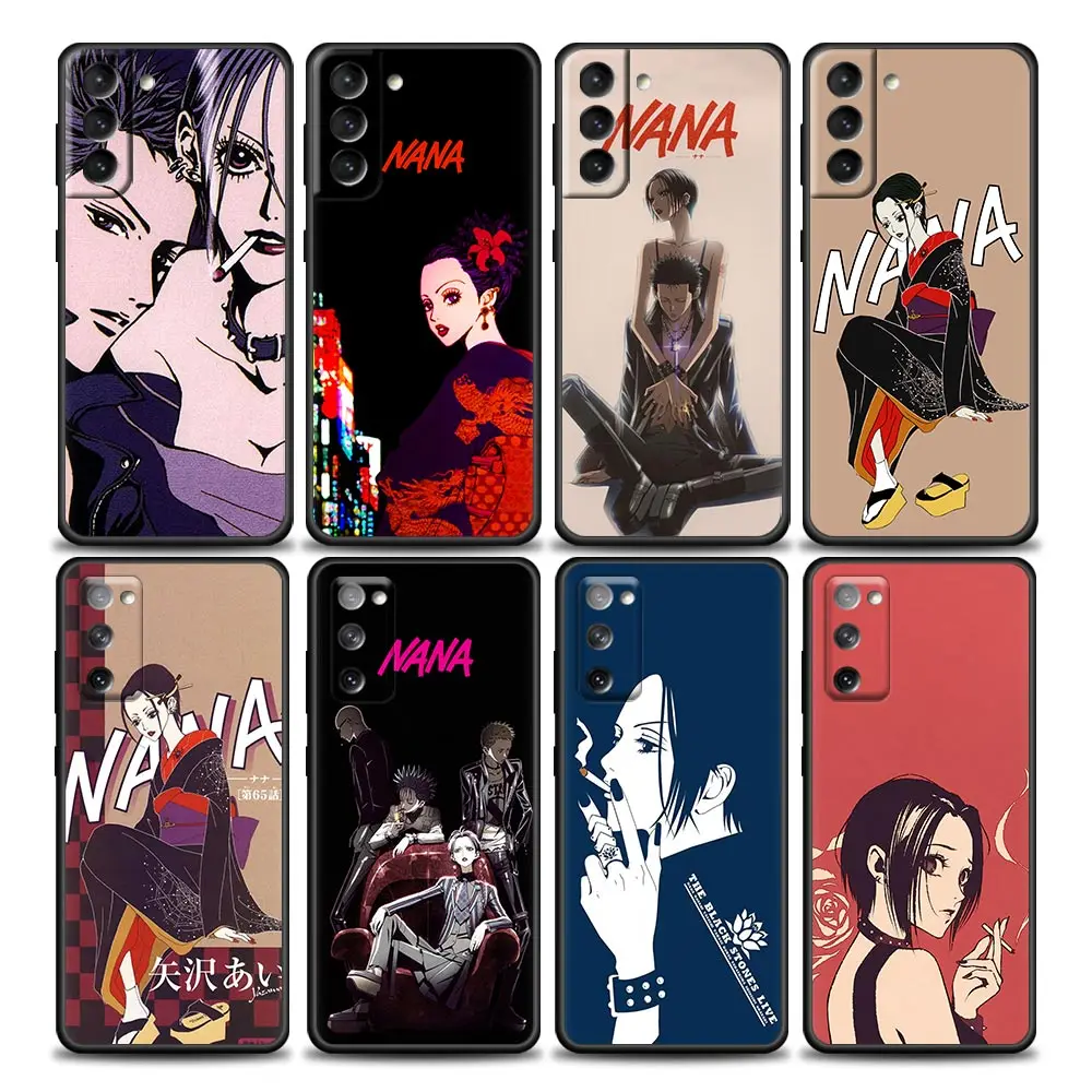 

NaNa Osaki Anime Case Cover For Samsung Galaxy S21 S22 S20 S 21 Ultra FE Plus S7 S8 S9 S10 Plus Lite Case Fundas Ren Honjo Manga